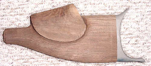 Yost Rifle Action Rough Stock and Aluminum Hook Butt Plate